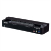 KVM switch/prepínač 4PC, DisplayPort 1.4 (8K@60Hz), USB 3.1 Gen 1, Audio, čierny
