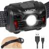 Dobíjací LED svetlomet so senzorom pohybu XM-L Q5 3W VA0020 VAYOX