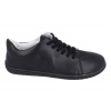 Barefoot kožené boty Stitch&Walk black 40