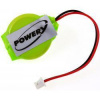 Powery Batéria CMOS pre Dell Latitude X300 200mAh Li-Ion 3V - neoriginálny