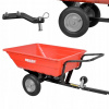 Záhradný prívesný vozík - TROLLEY pre traktorovú kosačku HECHT 53080 (Prívesný vozík - TROLLEY pre traktorovú kosačku HECHT 53080)