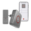 Emos GoSmart P5735SS, domový bezdrôtový zvonček do zásuvky s WiFi P5735SS