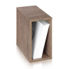 ZOMO VS-Box 50 Walnut (VS-Box 50 je praktický spôsob ako ukladať svoje vinylové platne štýlovým a účinným spôsobom. Kapacita 50 - 60 LP.)
