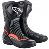 topánky S-MX 6, ALPINESTARS (čierna/šedá/červená fluo)
