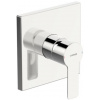 Hansa LIGNA sprchová baterie 150x150mm, podomítková, páková, vrchní díl, chrom