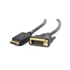 Gembird cable Displayport (M) - DVI-D (24+1) 3m CC-DPM-DVIM-3M