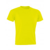 Impact Aircool Performance Tee , white, S Farba: fluorescent yellow, Velkost: XXS