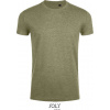 SOL´S IMPERIAL FIT / Pánske tričko Slim fit - heather khaki M