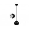 Luster LED HL870L 10W čierna