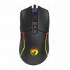 Myš Marvo M655, 12000 DPI, optická, 7 klávesov, káblová USB, čierna