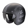Moto SCORPION BELFAST EVO SPADE matná čierno/strieborná XS