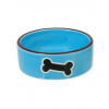 Dog Fantasy Keramická miska potisk kost modrá 12.5x4.5 cm 0.29 l