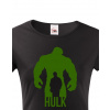 Dámské tričko - Hulk, Barva Černá, Velikost S Bezvatriko.cz 0131