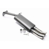 TATechnix športový tlmič výfuku 2x76mm VW Polo (9N)