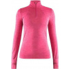 CRAFT FUSEKNIT COMFORT ZIP LADY DÁMSKE FUNKČNÉ TRIČKO