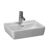 Laufen Pro - Umývadielko, 450 mm x 340 mm, 1 otvor na batériu, biela H8119520001041
