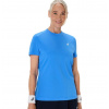 Dámske tričká Asics Court Short Sleeve - Modrý (L)