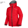 Sir Joseph Sarek Lady red II. jakost -lehká dámská péřová nepromokavá zimní bunda s kapucí - XL