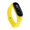 BStrap Silicone remienok na Xiaomi Mi Band 3/4, yellow