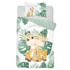DETEXPOL Obliečky do postieľky Žirafy Baby Green, 135x100 cm