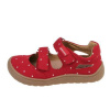 PROTETIKA - TAFI red (č.do 26) Detské barefootové sandálky