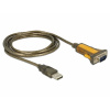 Delock USB 2.0 adaptér [1x USB 2.0 zástrčka A - 1x RS232 zástrčka] 65840; 65840