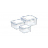 Tescoma FRESHBOX 892042.00 - Dóza FRESHBOX 3 ks, 1.2,2.0,3.0 l , štvorcová