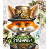 Kolorowanka usztywniana Steampunk Lis