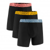 Pánske boxerky Under Armour - 3-pack Ua Performance Tech - Solid 6in -