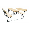 Pivný set BAVORD 220x50cm PREMIUM s opierkou