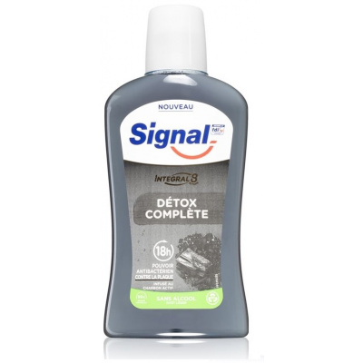 Unilever SIGNAL Nature Elements Charcoal Detox Complete ústna voda 500ml