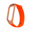 Silikónový remienok TopQ pre Xiaomi Mi Band 5-6 oranžový 60993