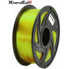 XtendLAN PETG filament 1,75mm priehľadný žltý 1kg