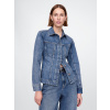 GAP Džínsová bunda Modrá XS Modrá Modrá