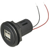 ProCar Zabudovaná dvojitá zásuvka USB Prúdová zaťažiteľnosť (max.)=5 A; 67321501