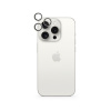 Epico hliníkové ochranné sklo na čočky fotoaparátu pro iPhone 15 Pro / 15 Pro Max - bílý titan 81312152100001