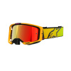 okuliare VISION 8 CORP, ALPINESTARS (žltá/ružová, zrkadlové červené plexi) 2025