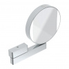 Emco Cosmetic mirrors Prime - Kozmetické zrkadlo nástenné s LED osvetlením so skrytým káblom, 3 a 7 násobné zväčšovanie, chróm 109506017
