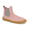 Barefoot členkové topánky Froddo Chelsea Pink ružové