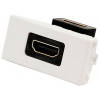 Kontakt-Simon K45/2 HDMI zásuvka čistě bílá - K129B/9