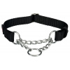 TRIXIE Nylonový polostahovák PREMIUM 30-40cm/15mm (S-M), - černá