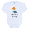 Body s potlačou New Baby Keď nespím ja, tak ani vy - 86 (12-18m)