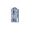 STAEDTLER Noris 550 02- školská 4-dielna kružidlová sada - kĺbové kružidlo 156 mm s predlžovacou tyčou