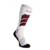 Lyžiarske ponožky dámske X-Socks Ski Expert OTC - x white/lavender