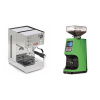 Lelit Anna PL41LEM + Eureka Atom 60, kawasaki green