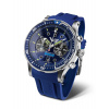 Vostok Europe Batiscafos Grand Chrono 6S21-511A772 - Modrý silikonový řemínek + 5 rokov záruka a darček ZADARMO