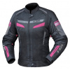 Dámska bunda na motorku TXR Alpine čierno-ružova Veľkosť: L