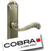 COBRA FLORENCE Povrch: OFS - bronz česaný, Rozteč: 72 mm, Prevedenie: PZ RE (kľučka pravá/guľa)