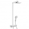 Hansgrohe Sprchový systém Raindance Select E na stěnu s termostatickou baterií chrom 27282000