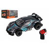 Auto RC športový plast 2,4 GHz 20cm na batérie šedo-tyrkysové